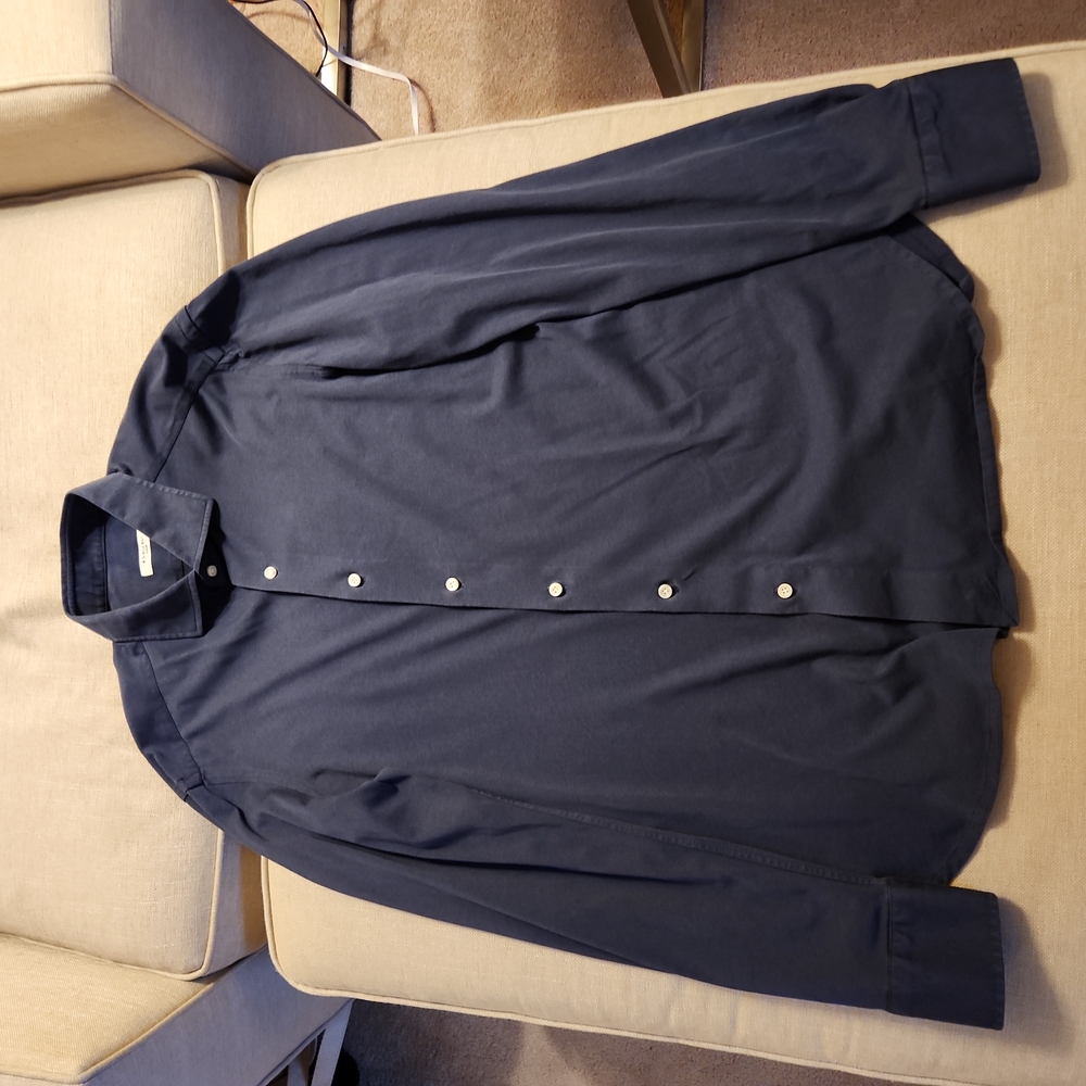 Boglioli Blue Jersey Shirt